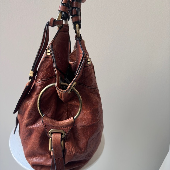 Dr. Yany Brown Leather Handbag - Picture 7 of 16